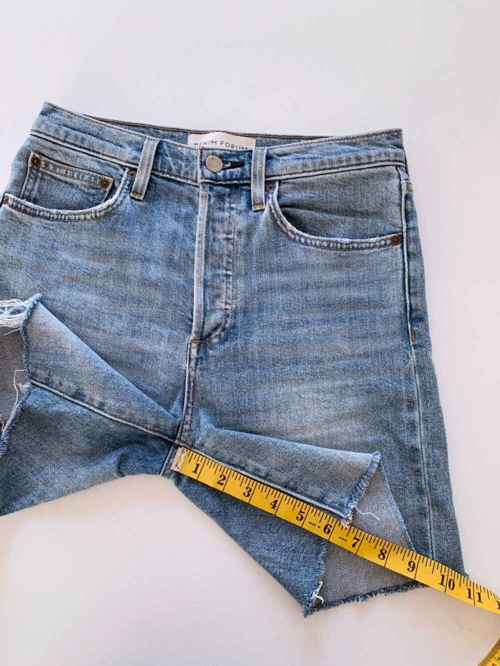 DENIM FORUM The YOKO BERMUDA SHORT SIZE 27 - Picture 5 of 6